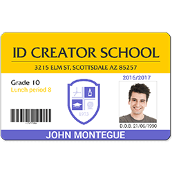 IDCreator.com | Custom Photo ID Cards and Badges | Free ID Badge Maker